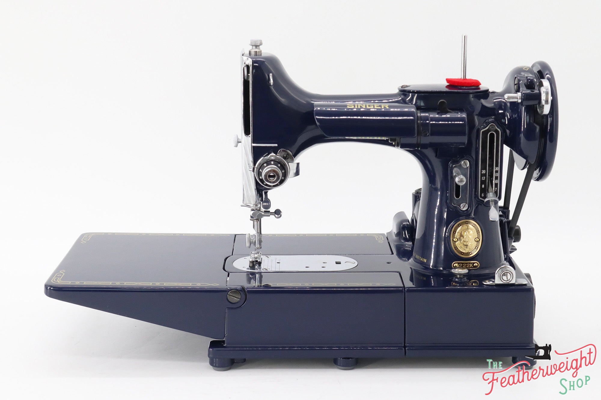 Singer Featherweight 222K Sewing Machine, EJ2680** - Fully Restored in Navy