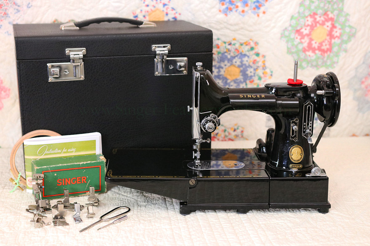Singer Featherweight 222K Sewing Machine EM6011**