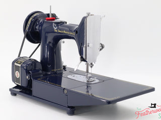 Load image into Gallery viewer, Singer Featherweight 222K Sewing Machine, EJ2680** - Fully Restored in Navy