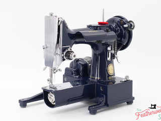 Load image into Gallery viewer, Singer Featherweight 222K Sewing Machine, EJ2680** - Fully Restored in Navy