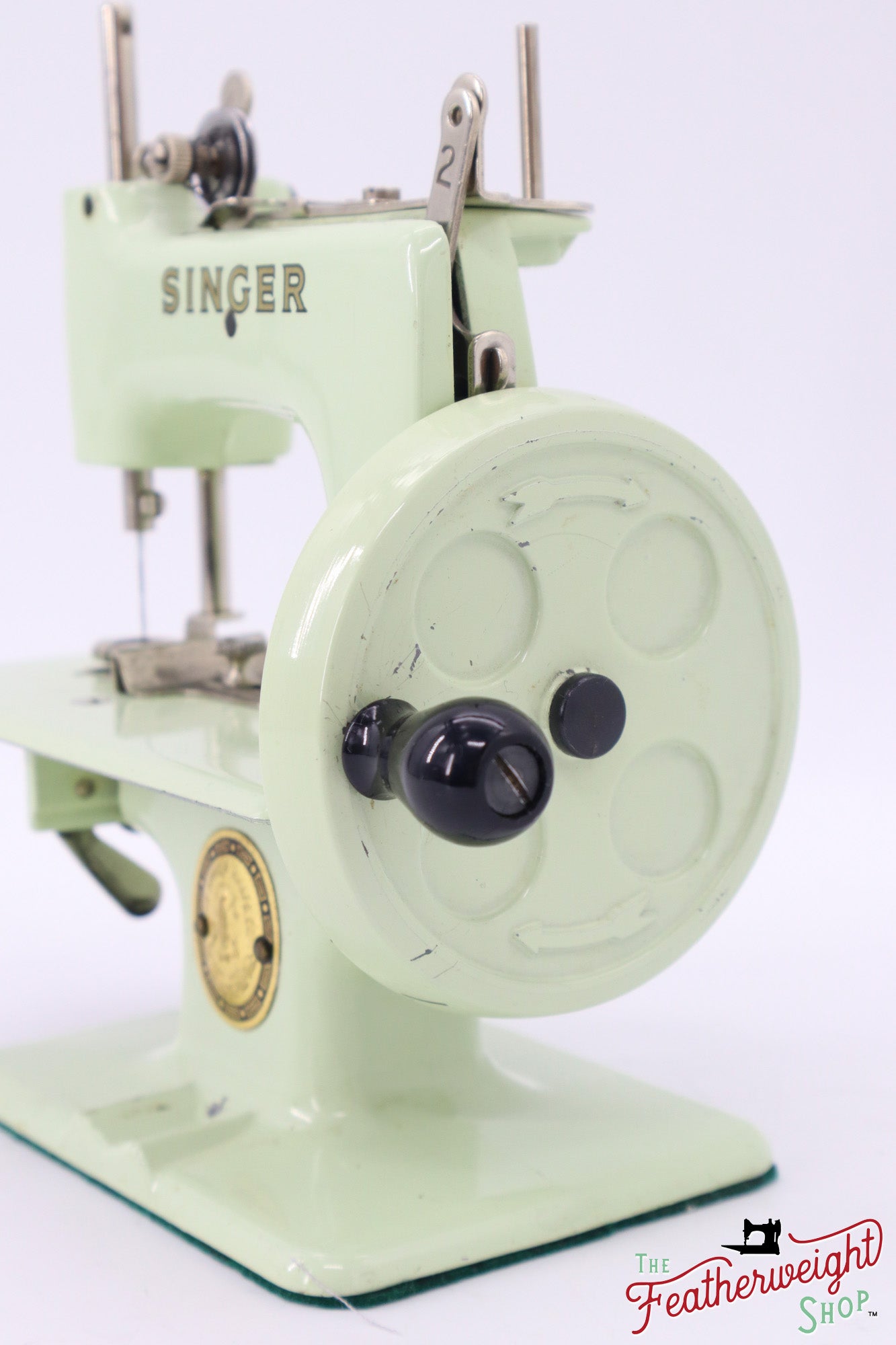 Singer Sewhandy Model 20 - Mellow Mint - RARE, Complete Set