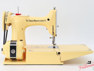 Load image into Gallery viewer, Singer Featherweight 221 Centennial, AJ648*** - Fully Restored in Happy Yellow