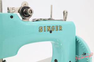 Singer Sewhandy Model 20 - Fully Restored in Tiffany Blue