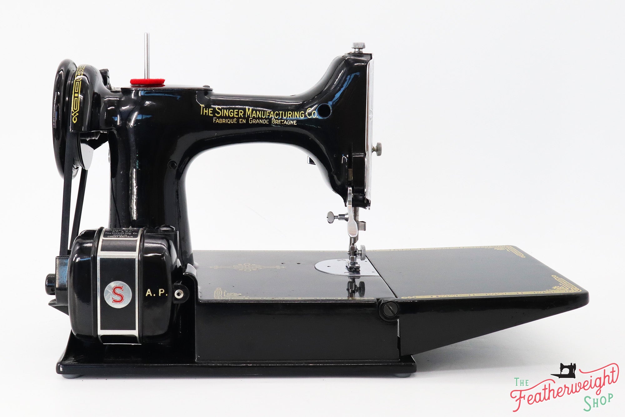 Singer Featherweight 221K Sewing Machine, French EF912***