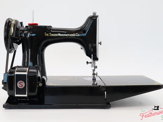 Load image into Gallery viewer, Singer Featherweight 221 Sewing Machine, Centennial: AJ904***