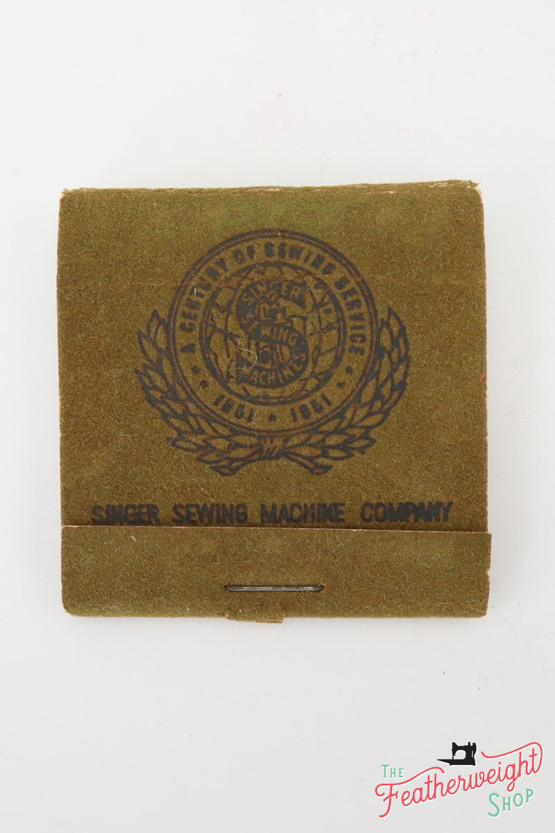 Matchbook, Centennial - RARE Singer (Vintage Original)