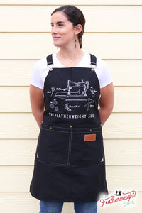 Apron, CANVAS Singer Featherweight 221 & Notions