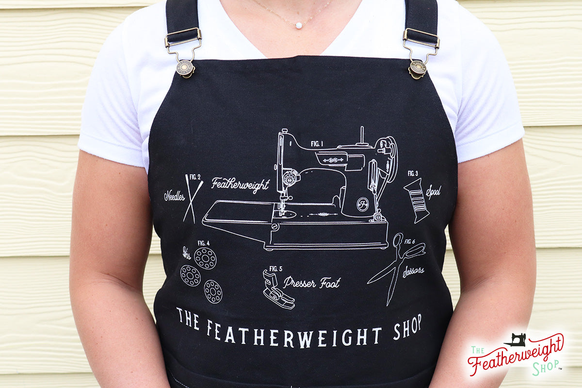 Apron, CANVAS Singer Featherweight 221 & Notions