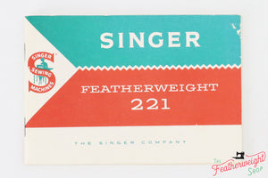 Manual, Singer Featherweight Tan / Beige, 221 (Vintage Original)
