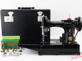 Load image into Gallery viewer, Singer Featherweight 222K Sewing Machine, 1953 - EJ2713**