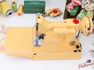 Load image into Gallery viewer, Singer Featherweight 221K, Centennial - EF566*** - Fully Restored in Delightful Apricot