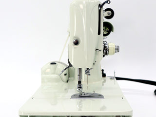 Load image into Gallery viewer, Singer Featherweight 221K Sewing Machine, WHITE EV958***