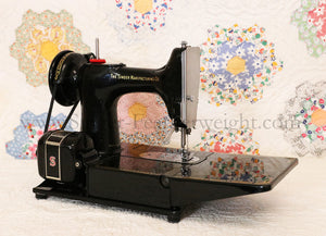 Singer Featherweight 222K Sewing Machine, RED "S" ER0230**