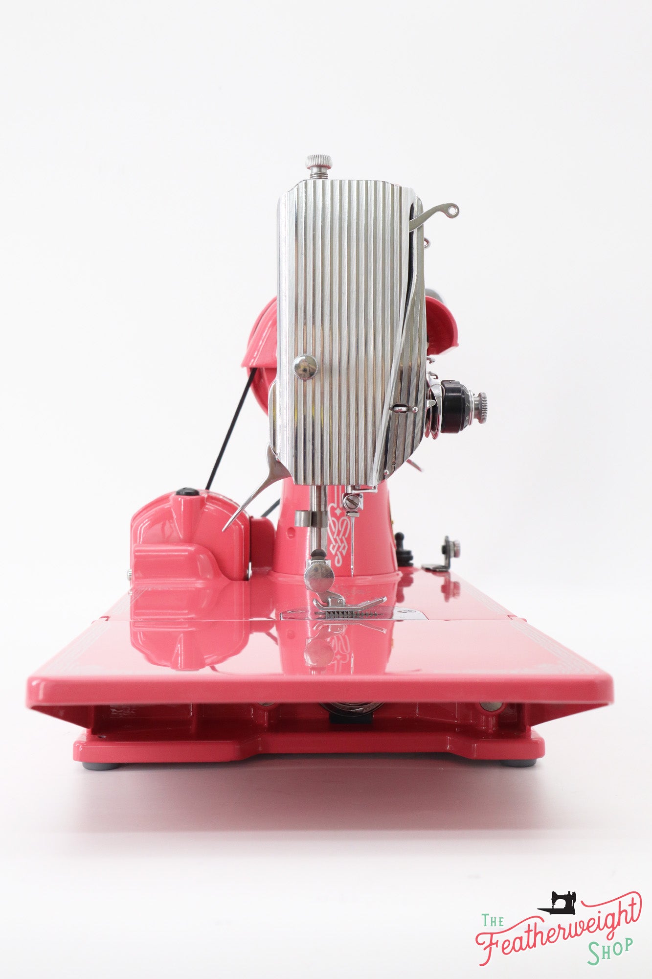 Singer Featherweight 221 Sewing Machine AJ117*** - Fully Restored in Happy Pink Grapefruit