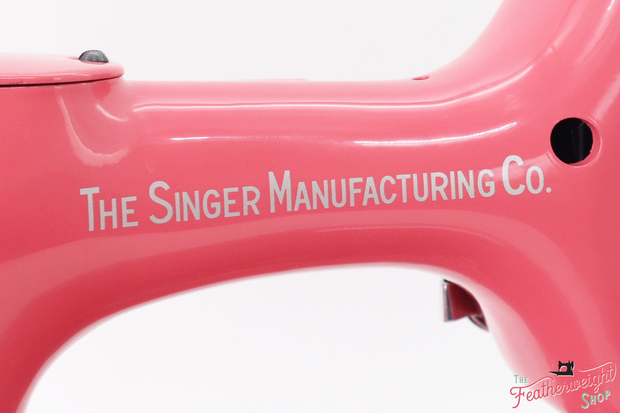 Singer Featherweight 221 Sewing Machine AJ117*** - Fully Restored in Happy Pink Grapefruit