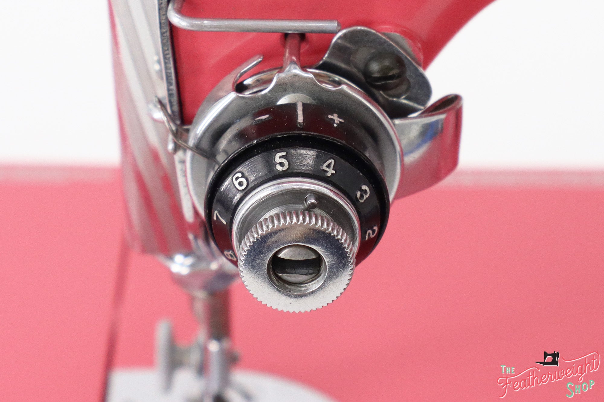 Singer Featherweight 221 Sewing Machine AJ117*** - Fully Restored in Happy Pink Grapefruit