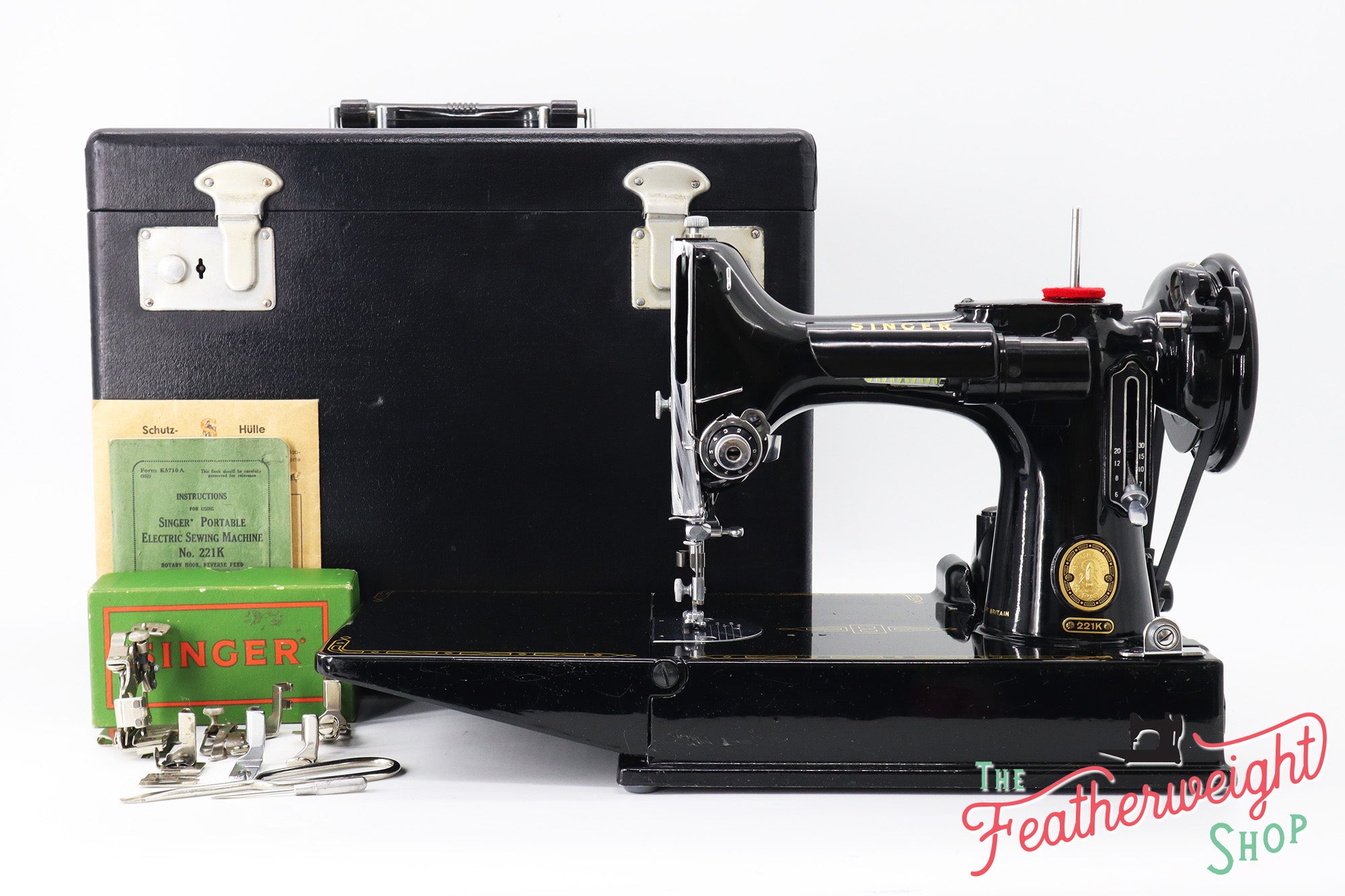 Singer Featherweight 221K Sewing Machine EM017*** - Original Ephemera