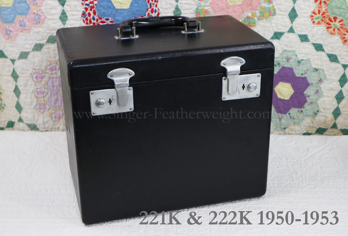 Singer Featherweight 221 Case, Vintage Original – The Singer ...