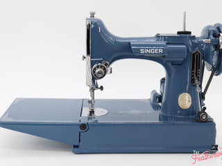Load image into Gallery viewer, Singer Featherweight 221 Sewing Machine AJ786*** - Fully Restored in Denim