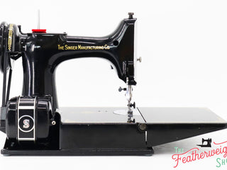 Load image into Gallery viewer, Singer Featherweight 221 Sewing Machine, Centennial: AK58741*