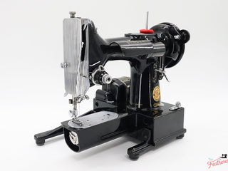 Load image into Gallery viewer, Singer Featherweight 222K Sewing Machine, RED &quot;S&quot; ES357***