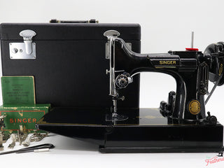 Load image into Gallery viewer, Singer Featherweight 221 Sewing Machine, AL015***