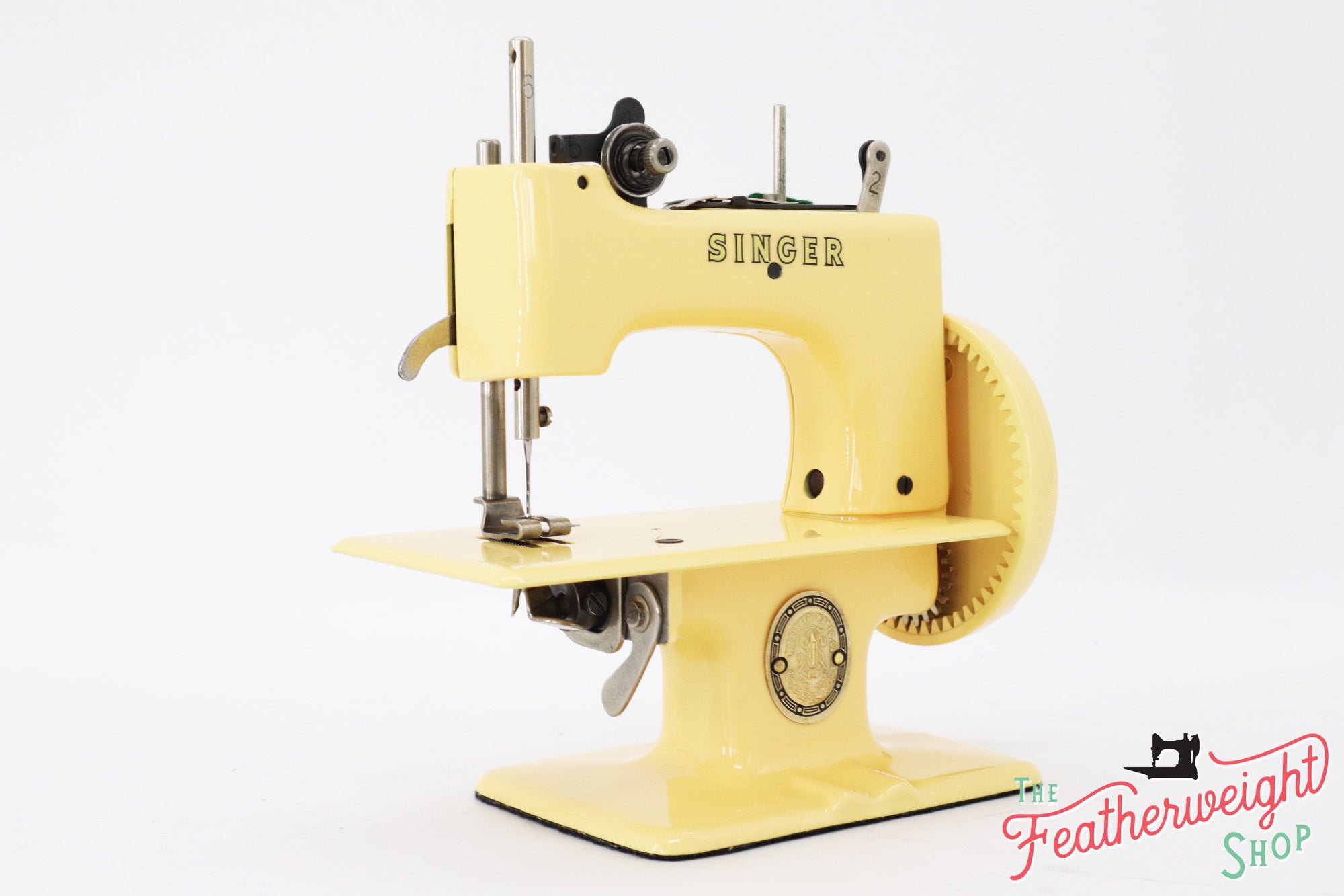 Singer Sewhandy Model 20 - Fully Restored in Happy Yellow