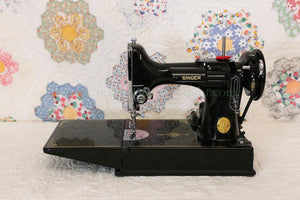 Singer Featherweight 221 Sewing Machine, AJ198***