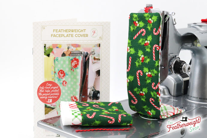 KIT, Featherweight Faceplate CHRISTMAS Cover & Pattern