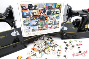 Puzzle, Singer Featherweight Advertisement - 1000 Pieces