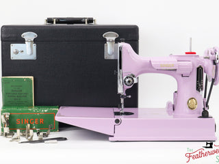Load image into Gallery viewer, Singer Featherweight 221, AK784*** - Fully Restored in Wisteria