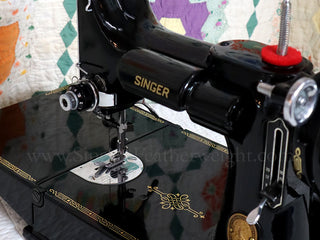 Load image into Gallery viewer, Singer Featherweight 221 Sewing Machine, AL196*** - Original Provenance!!!