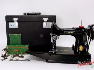 Load image into Gallery viewer, Singer Featherweight 221 Sewing Machine, AL180***