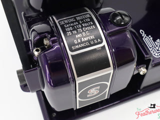 Load image into Gallery viewer, Singer Featherweight 221 AF1708** - Fully Restored in Black Iris
