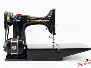 Load image into Gallery viewer, Singer Featherweight 221 Sewing Machine, Centennial: AK081***