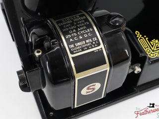 Load image into Gallery viewer, Singer Featherweight 221 Sewing Machine, Centennial: AK081***