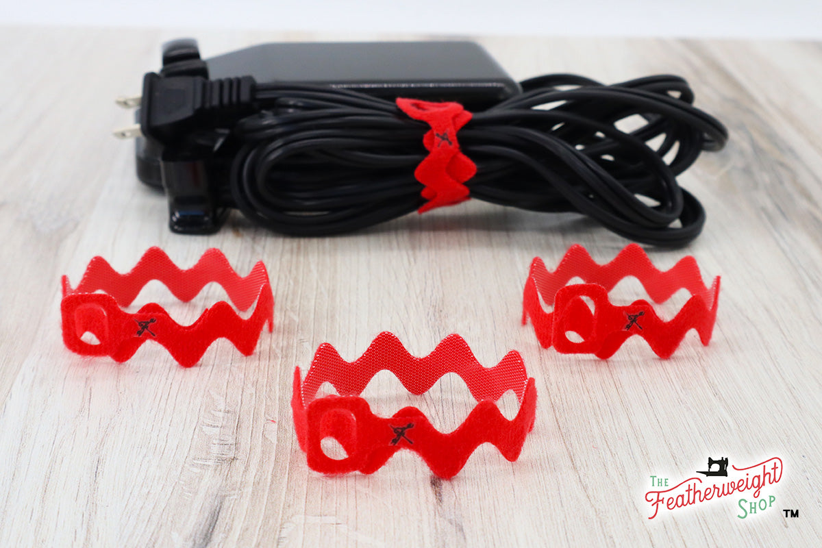 Cord WRAP, Ric Rac - Set of 3 (RED) – The Singer Featherweight Shop