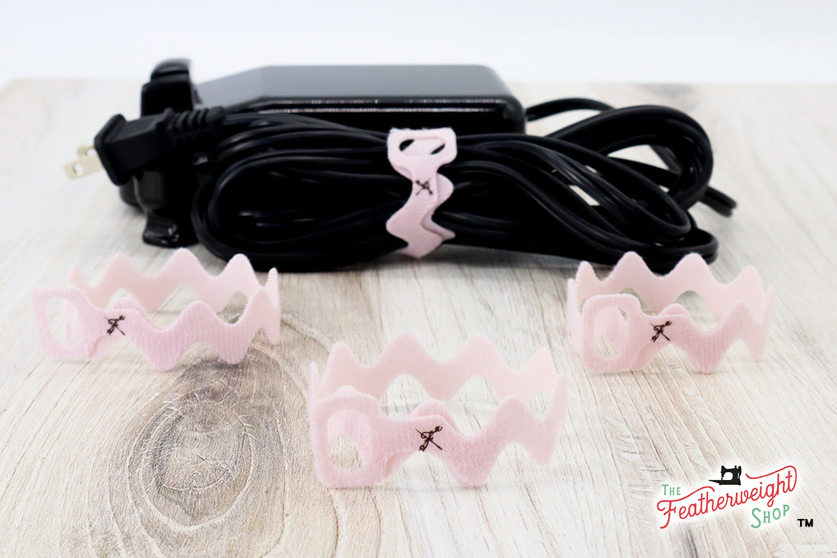 pink ric rac cord wraps