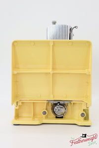 Singer Featherweight 221, AH6642** - Fully Restored in Happy Yellow
