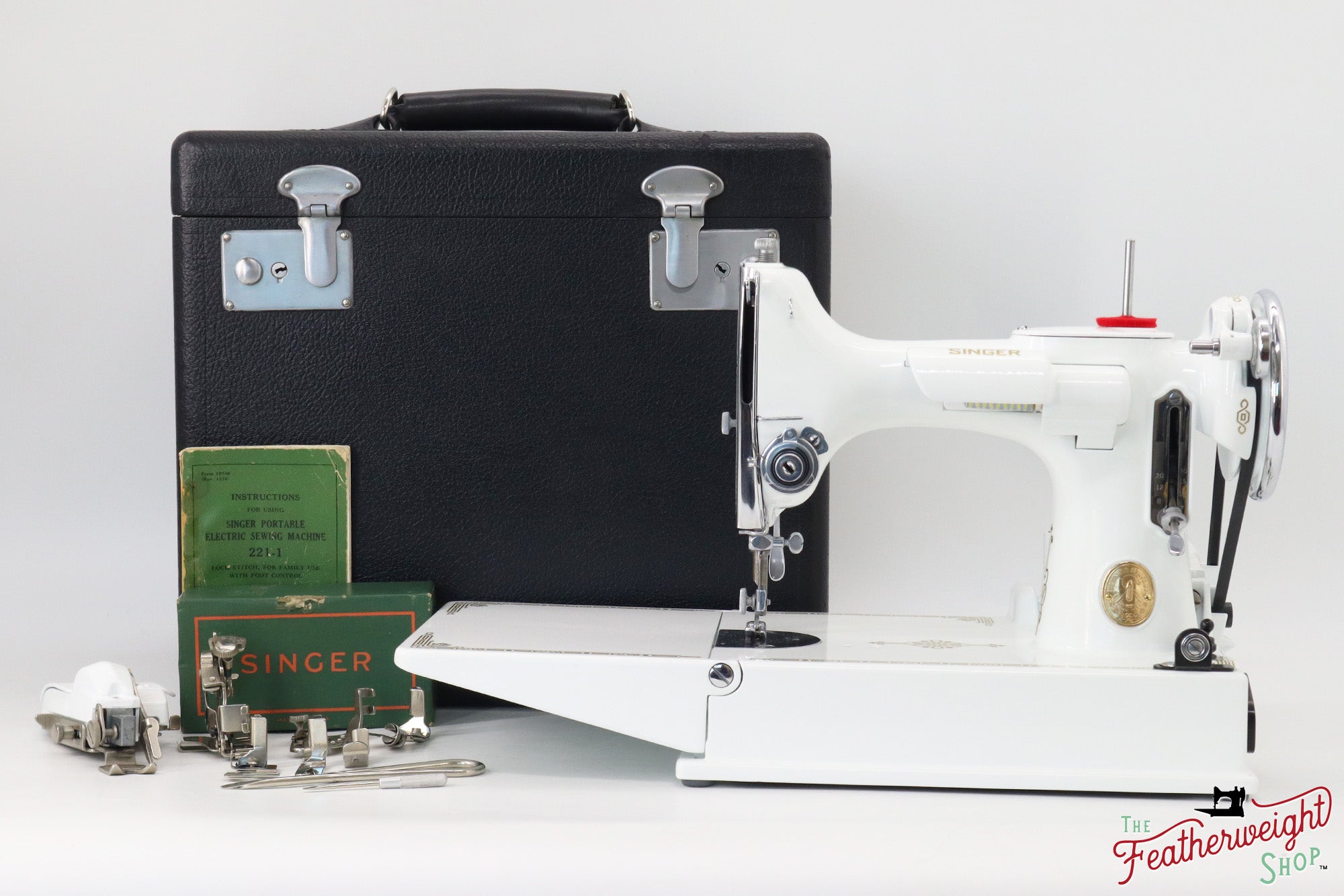 Singer Featherweight 221 AE303*** - Fully Restored in Cloud