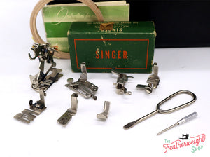 Singer Featherweight 222K Sewing Machine EL185***
