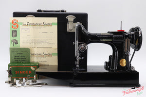 Singer Featherweight 221K Sewing Machine, French EF707***