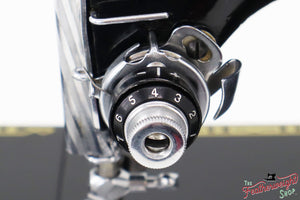 Singer Featherweight 221K Sewing Machine, RED "S" - ES171***
