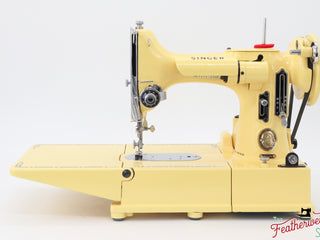 Load image into Gallery viewer, Singer Featherweight 222K - EK3264** - Fully Restored in Happy Yellow