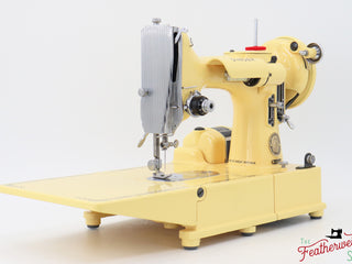 Load image into Gallery viewer, Singer Featherweight 222K - EK3264** - Fully Restored in Happy Yellow