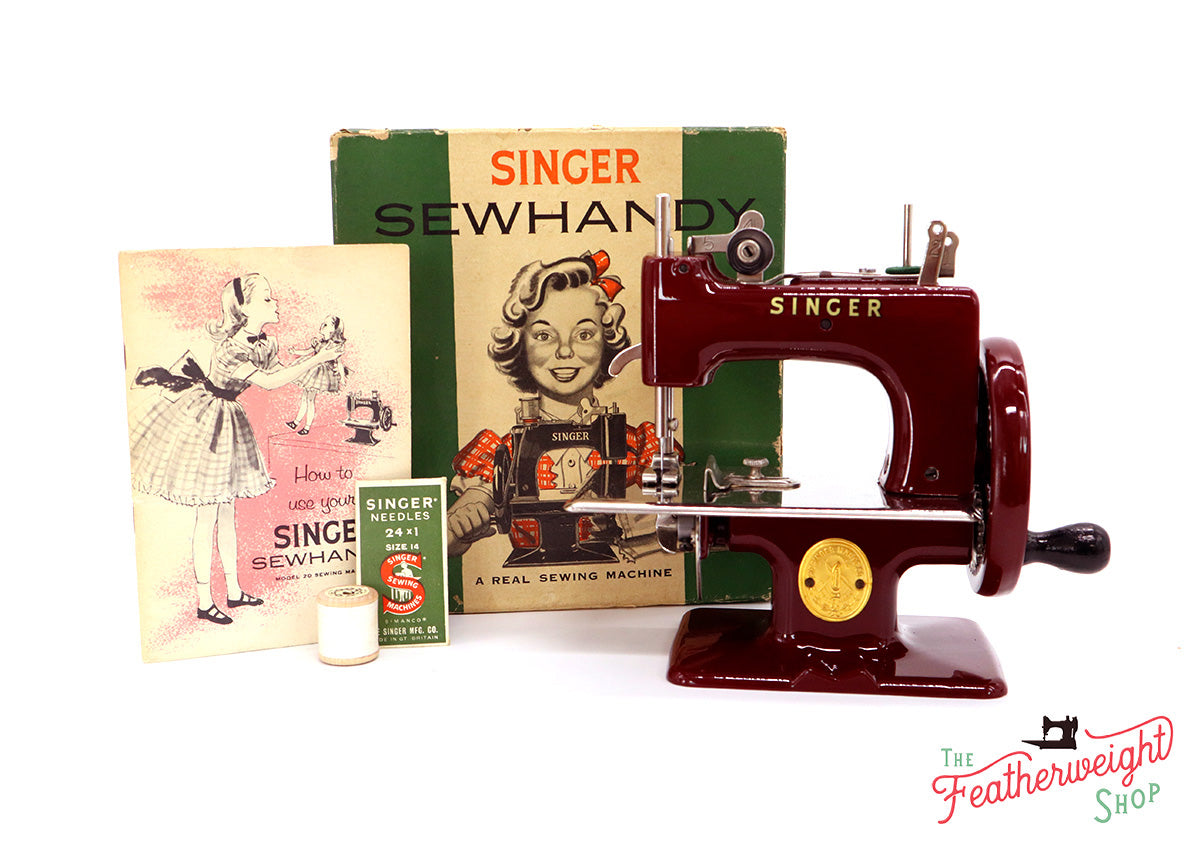 SINGER SEWHANDY Model 20 ビンテージハンディミシン 箱付 Singer Sewhandy Model 20 - Fully Restored in Brandywine – The