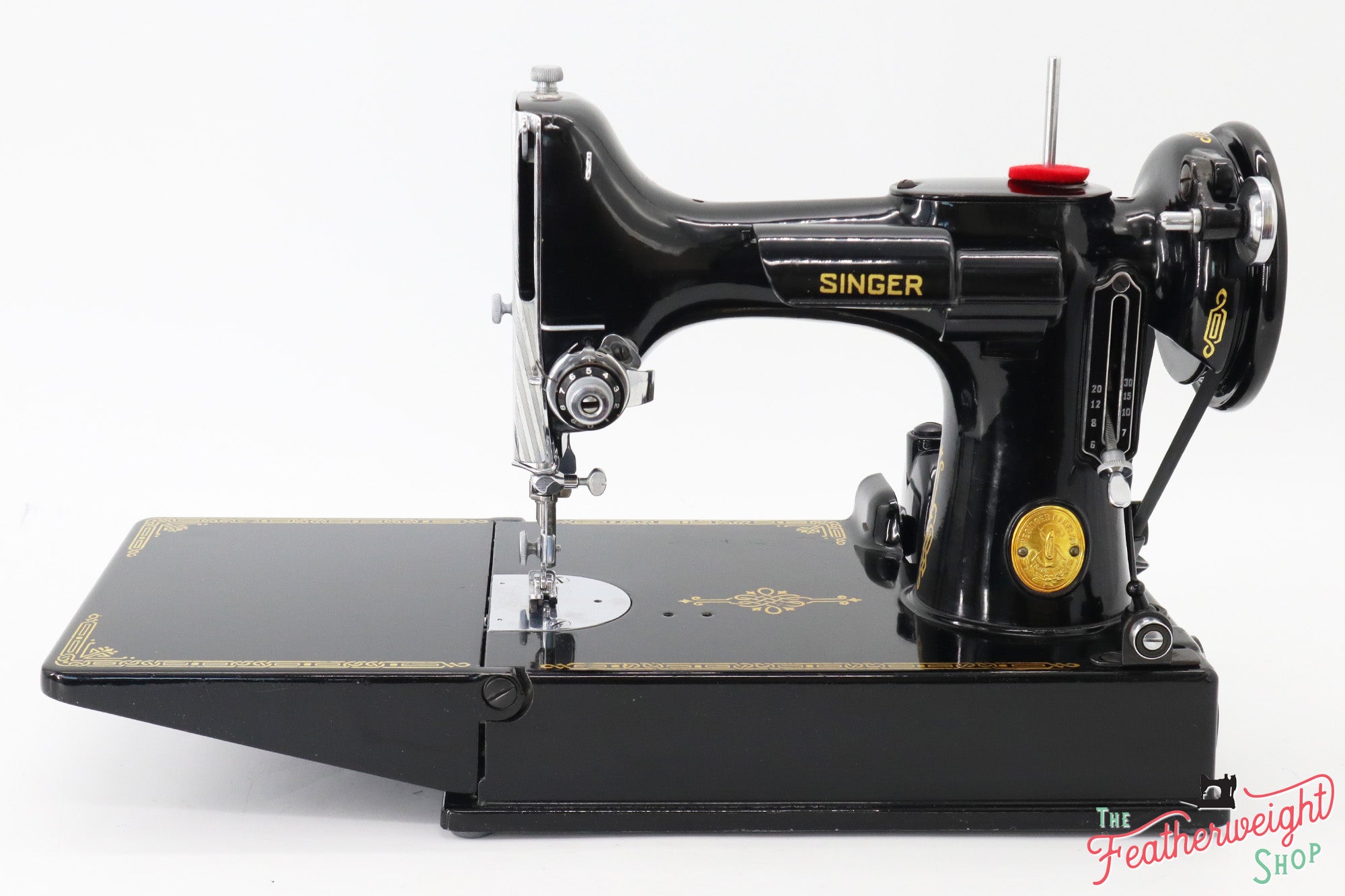 Singer Featherweight 221 Sewing Machine, AJ567*** - 1950