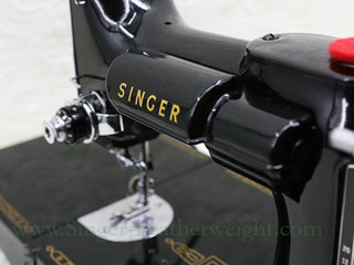 Load image into Gallery viewer, Singer Featherweight 221 Sewing Machine, AM383***