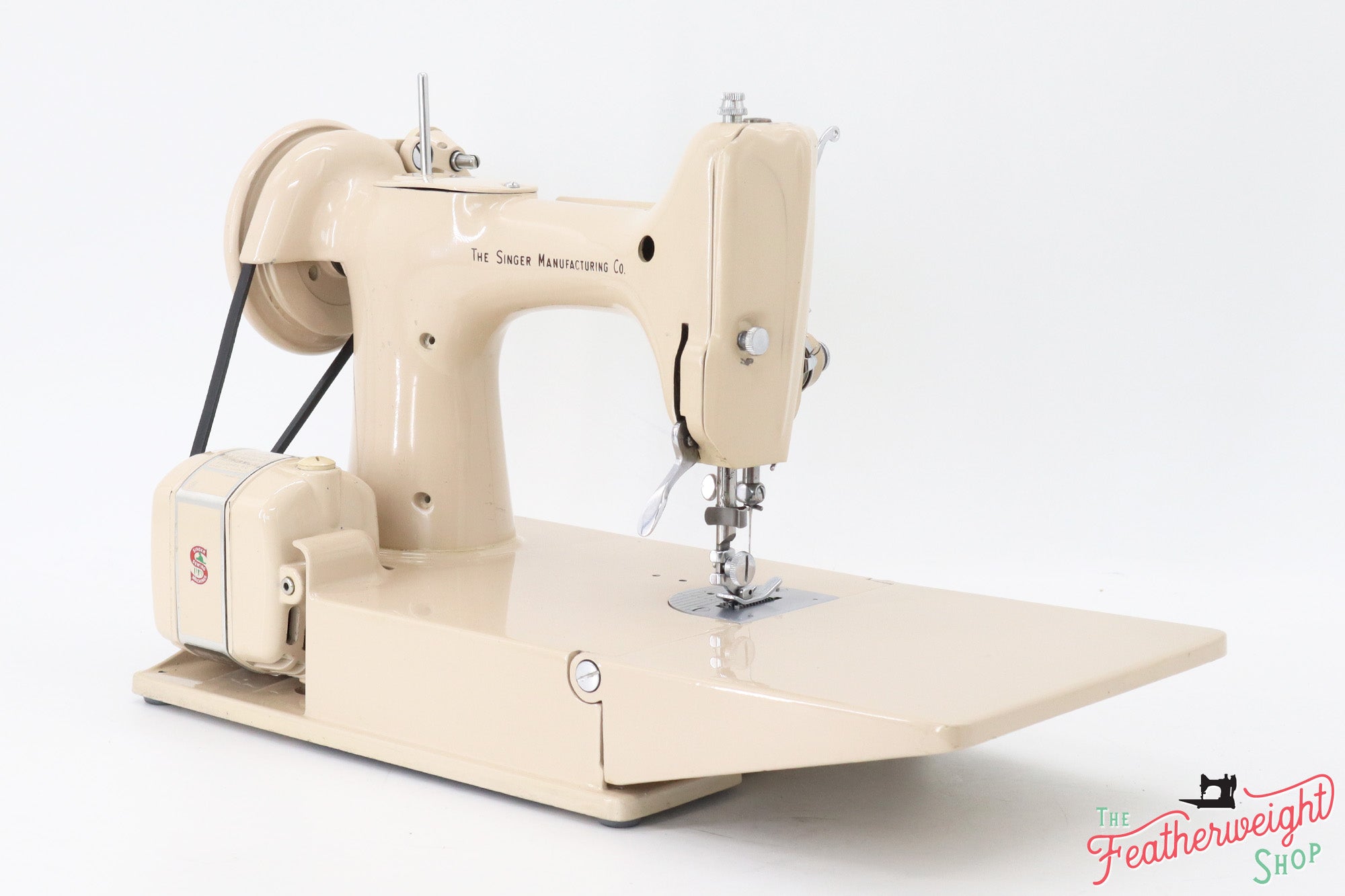 Singer Featherweight 221J Sewing Machine, Tan - JE156***