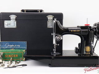 Load image into Gallery viewer, Singer Featherweight 221 Sewing Machine, AM380*** - 1956